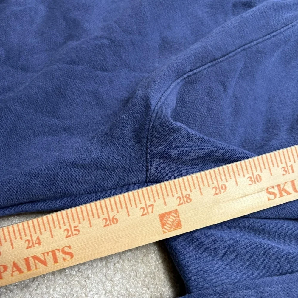 Nike Sweatpants Mens Small Blue Fleece Jogger Pants Pockets Lounge Athletic
